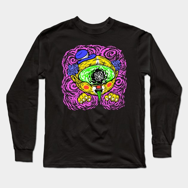 Spyral Long Sleeve T-Shirt by flynnryanart